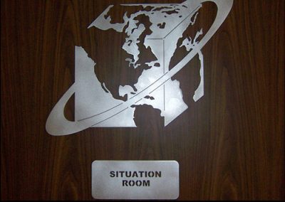 1-4 inch 5052 aluminum sign for private consumer